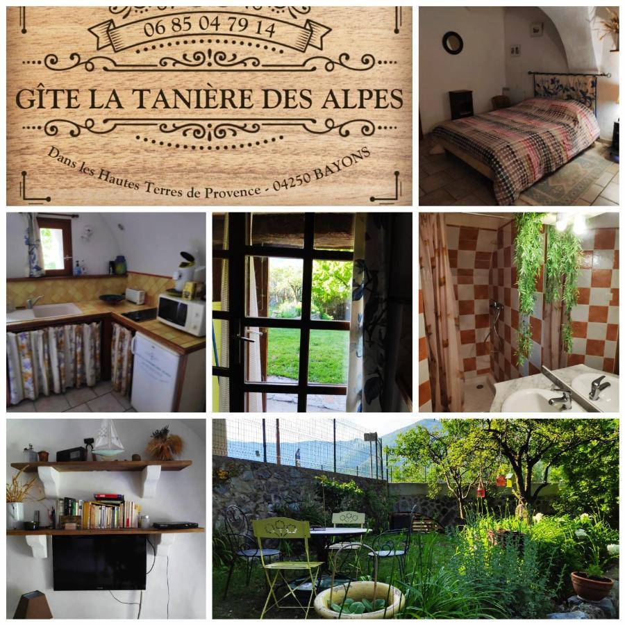 Gite La Taniere Des Alpes Bayons Eksteriør bilde